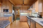 All high end stainless appliances 
